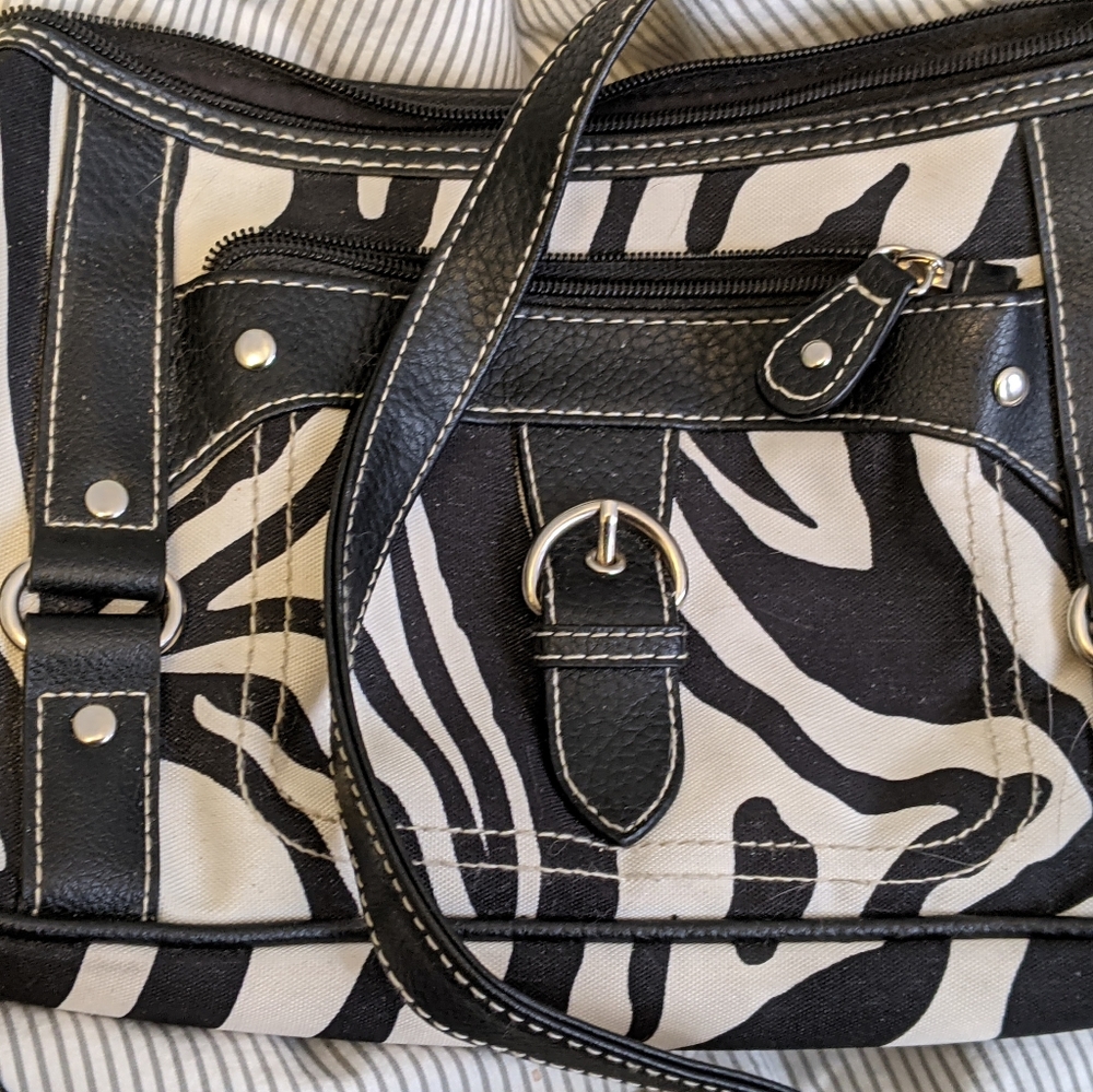 3/$25 Zebra Print Purse, Handbag